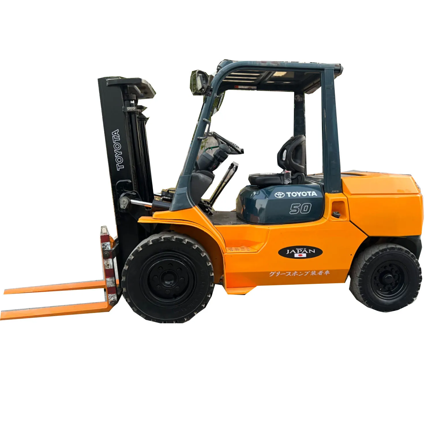 Toyota 50 Original imported forklifts in good condition with discounted prices Toyota Heli second-hand forklifts for sale