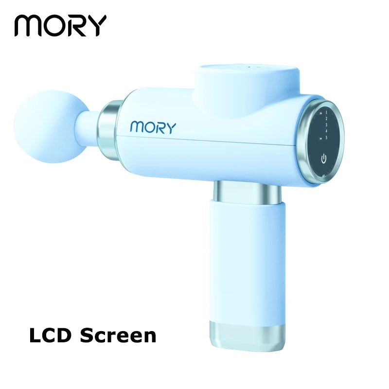 Mory massager products massagers leg digital professional portable deep tissue mini massage gun