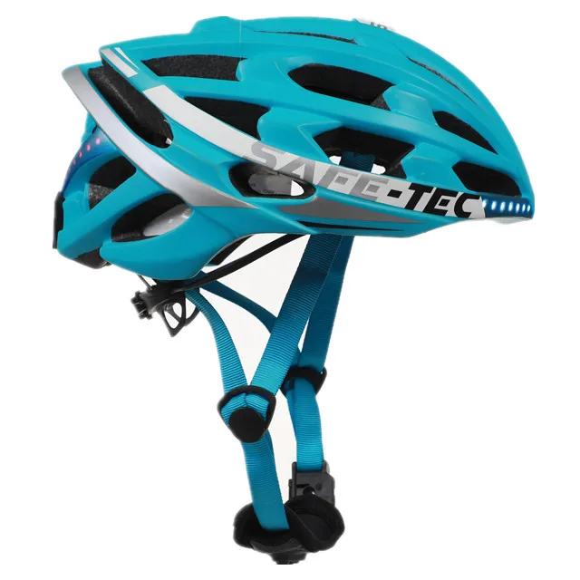 BAABALI  Bicycle Helmet smart lighting speaker brake Bike Bluetooth new design Multi-color smart helmet