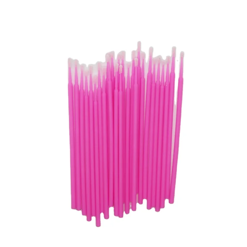 Disposable Colorful Eco-Friendly Lifting Lash Tools Bag Package Cotton Swab For Grafting Eyelashes