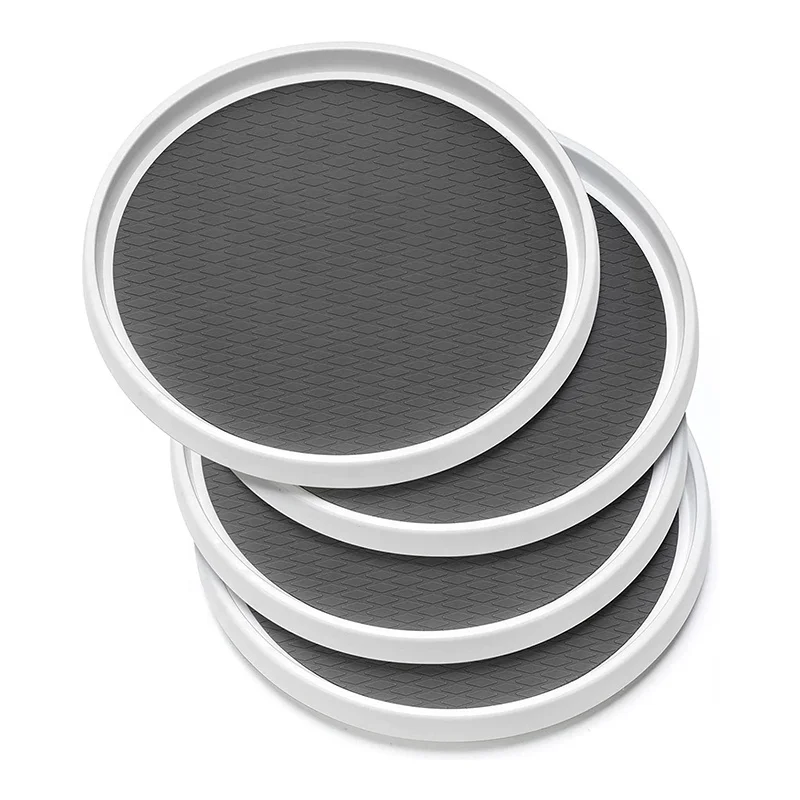 10 Inch Non-Skid Lazy Susan Organizers Turntable Spice Rack for Cabinet