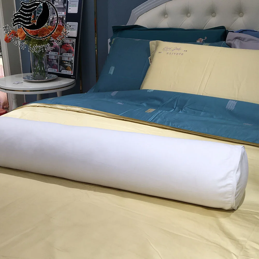 Cervical Vertebra For Knee Neck Cylindrical Shape Polyester Filling Pillow For Sleeping On Side