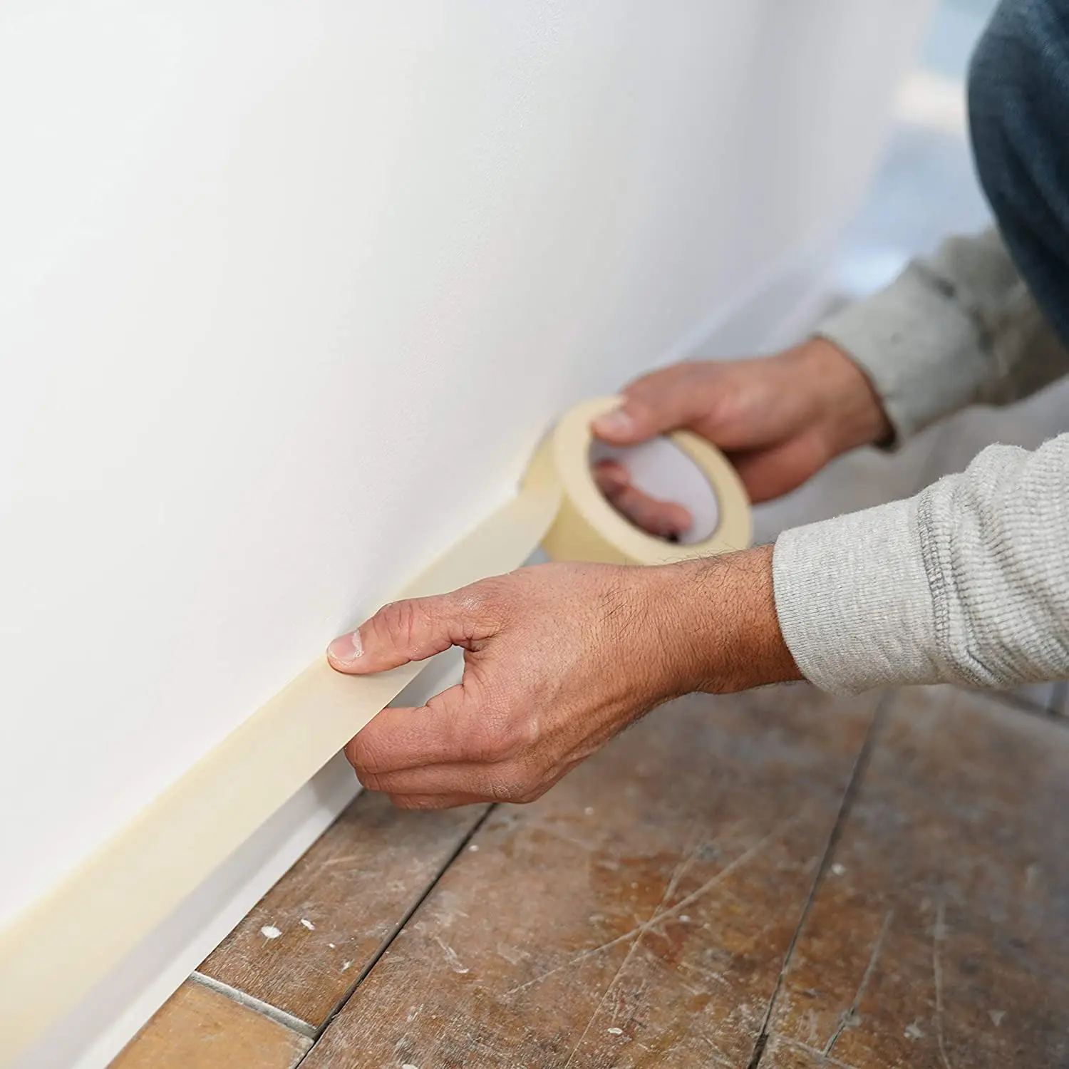 24mm Low Temperature High Temp Price Covering Multi Surface Jumbo Roll Crepe Paper Painter Masking Tape For Painting