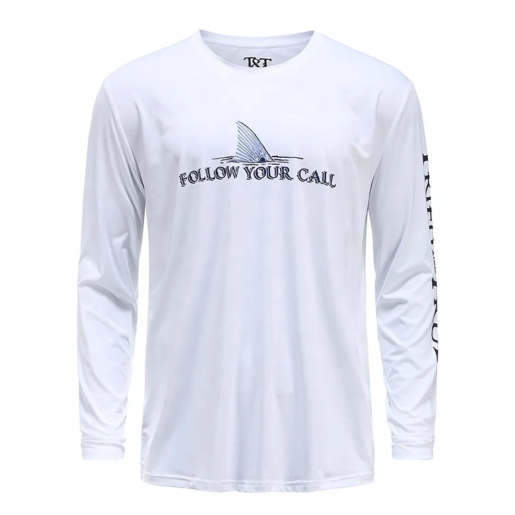 Hot sale men long sleeve fishing shirt  printed fishing apparel