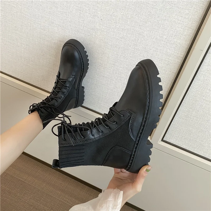 
OEM new arrivals fashion designers gradient ladies boots womens leather 