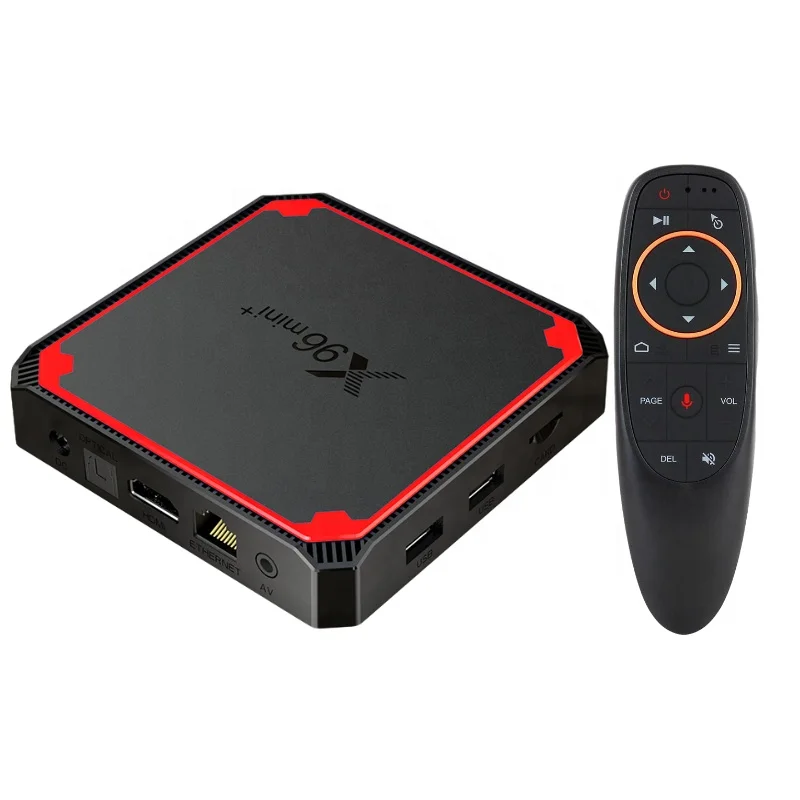 Дешевая оптовая продажа Android 9,0 4K HD телеприставка S905w 2GB 16GB потоковый медиаплеер завод