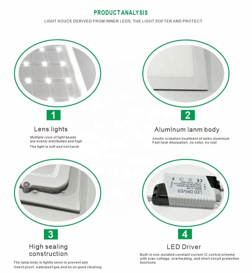 60x120 20x120 1200x300 300x1200mm 4000k 20 32 watt 40w 48w recessed led panel light