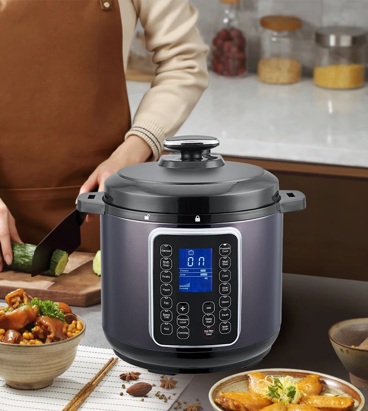 Good price Digital LED Display 5/6/8/10/12 litter electric cooker stainless steel instant cook pot electric pressure rice cooker