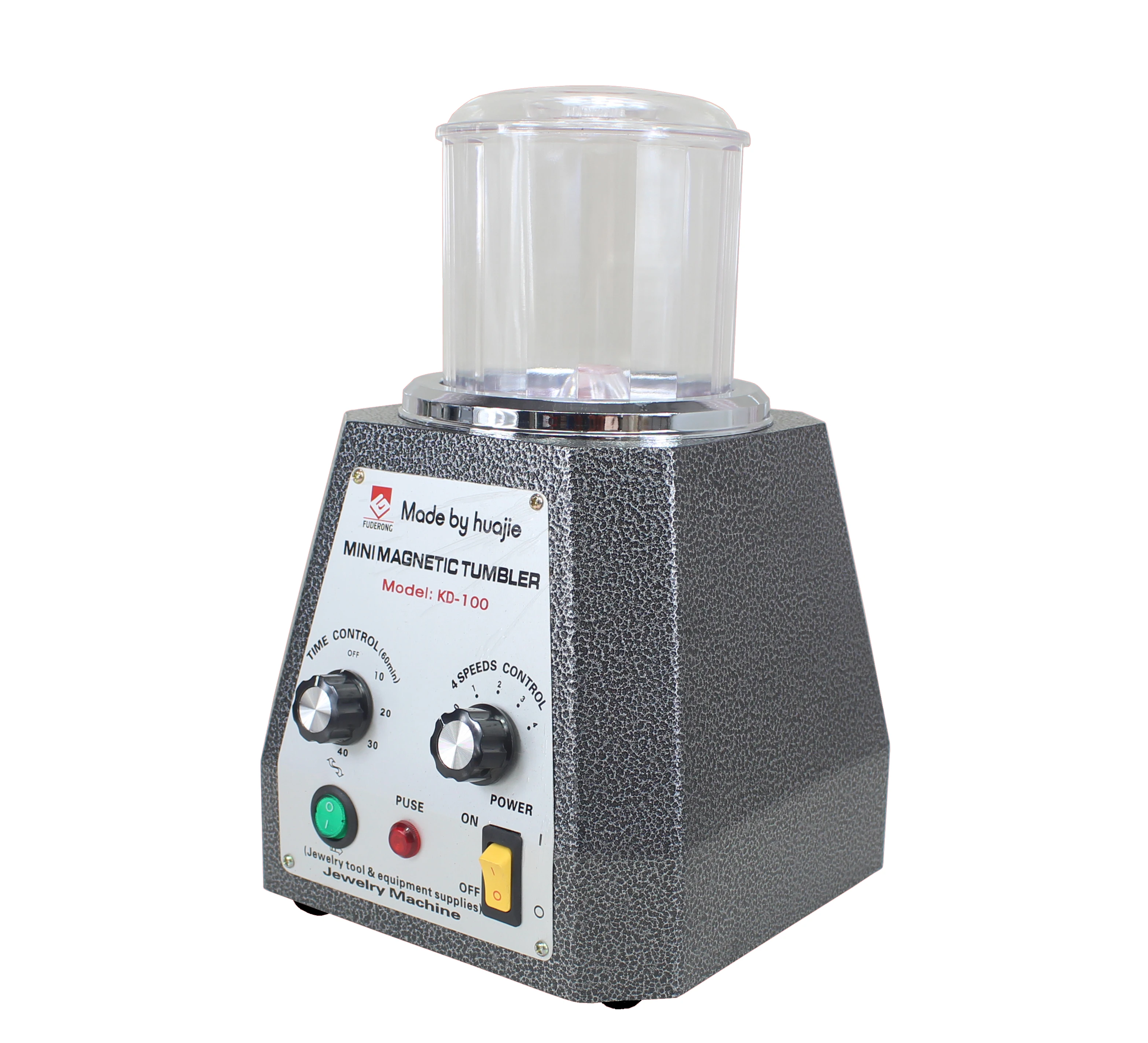 CE Certification! KD-100 Magnetic Tumbler, Jewelry Polishing Machine, Jewelry Cleaner 220V/110V