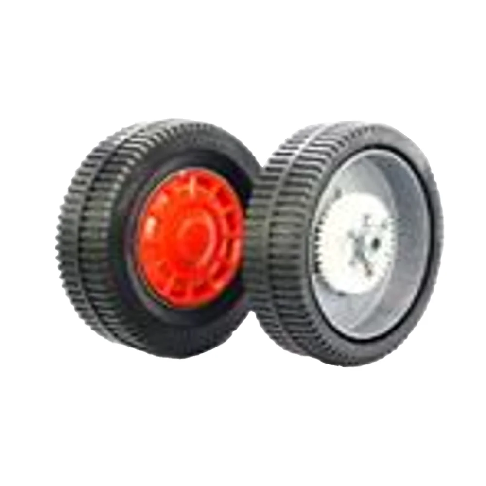 200mm Solid Plastic 8x2.5 Inch Semi-Pneumatic Wheel Plastic Rim Garden Cart Lawn Mower Tire Material Handling Equipment Parts