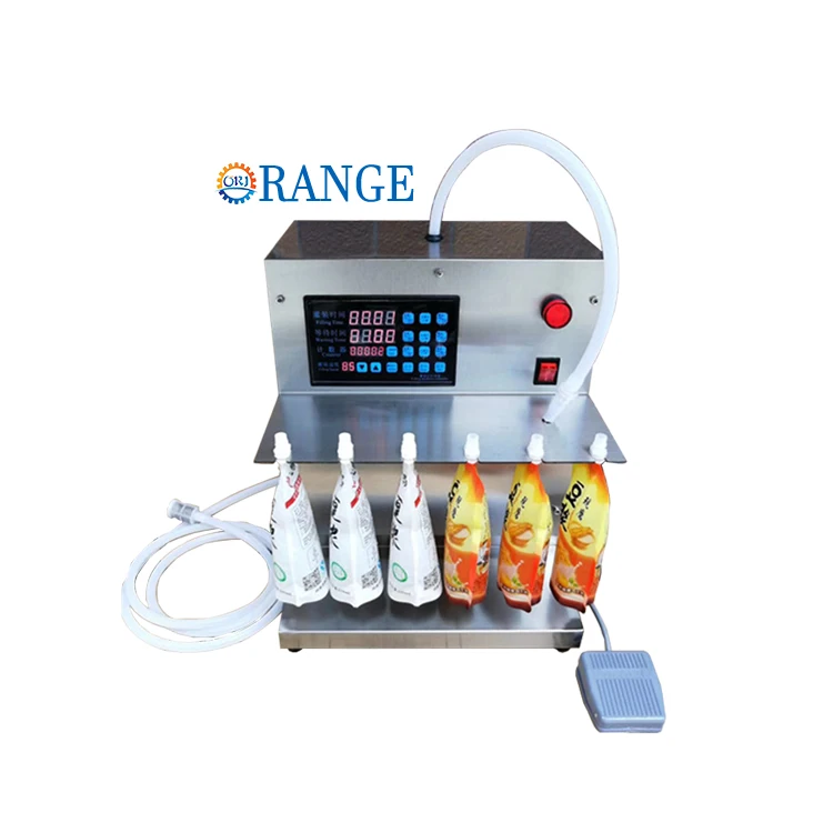 Automatic fruit juice nozzle spout pouch capping machine doypack tomato ketchup sauce filling for pre-made custom drink with