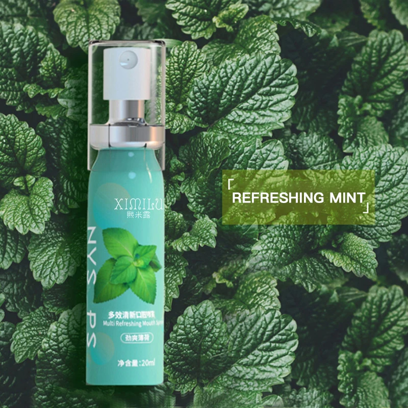 High Quality Natural Herbal Oral Care Breath Flavor Mouth Spray
