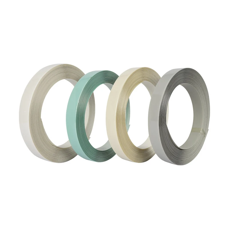 Guaranteed  3mm thick pvc edge banding brand high quality pvc edge banding flexible pvc t profile edge banding