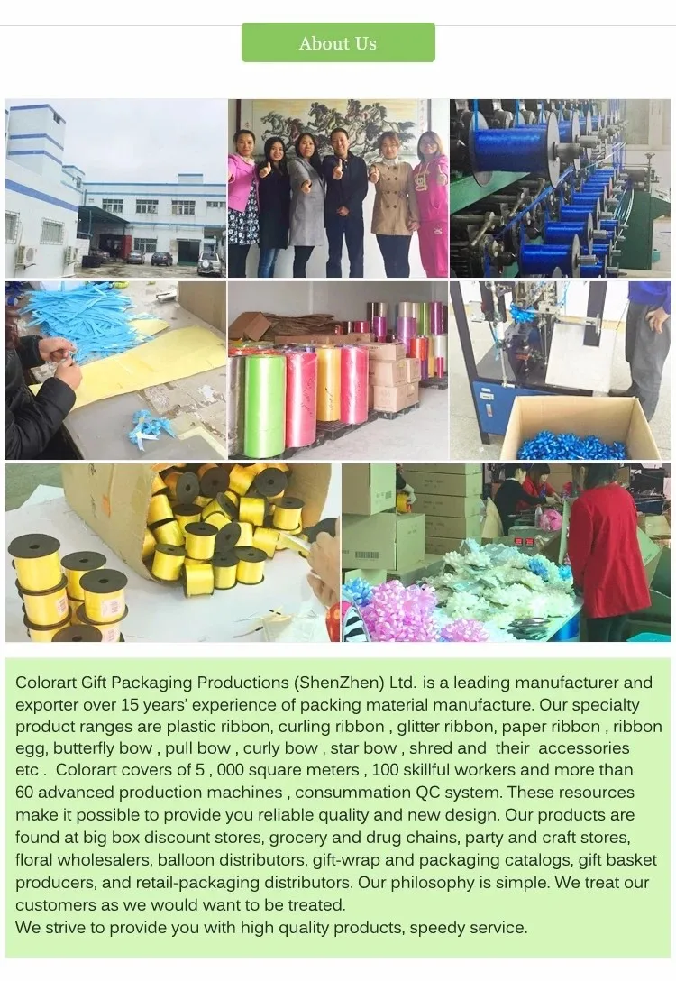 8 inch factory custom christmas wrapping pom pom pull organza pull bows ribbon for decorative gifts flowers