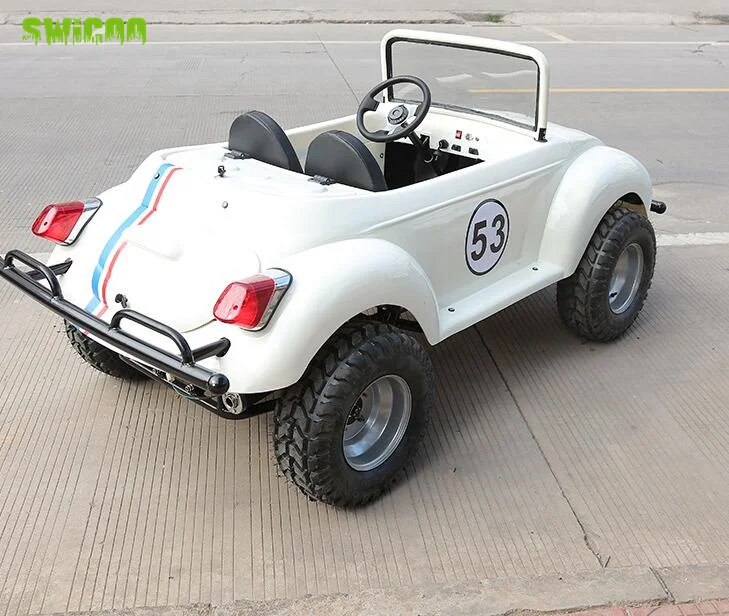 Mini Petrol Cart 4 Stroke 150cc Mini Beetle Leisure Sightseeing Cars for Sale