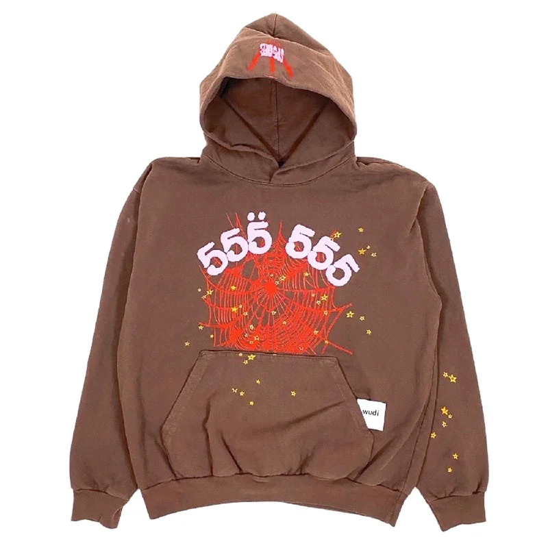 OEM Custom Unisex Pullover 3d Logo Puff Print Hoodie Sets Track Suit For Men