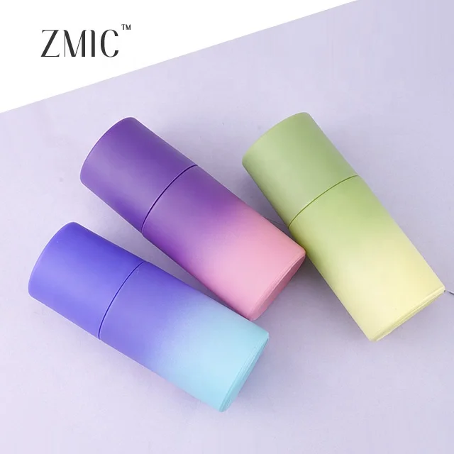 Wholesale luxury perfume bottle 50ml gradient blue green pink 50 ml perfume bottle glass oil perfume wholesale