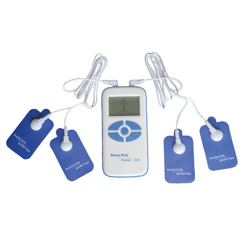 Multi functional massage device Portable hand held  multifunctional digital massager meridian meter EMS pulse massager