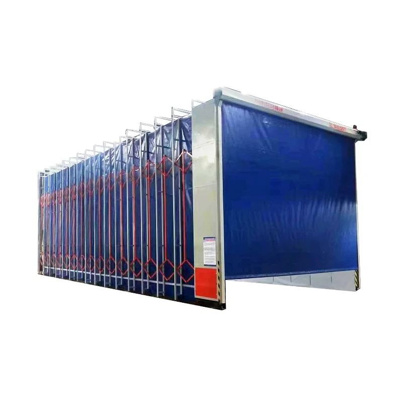 Customized Sides Mobile Retractable Telescopic spray Booths Car Painting Room