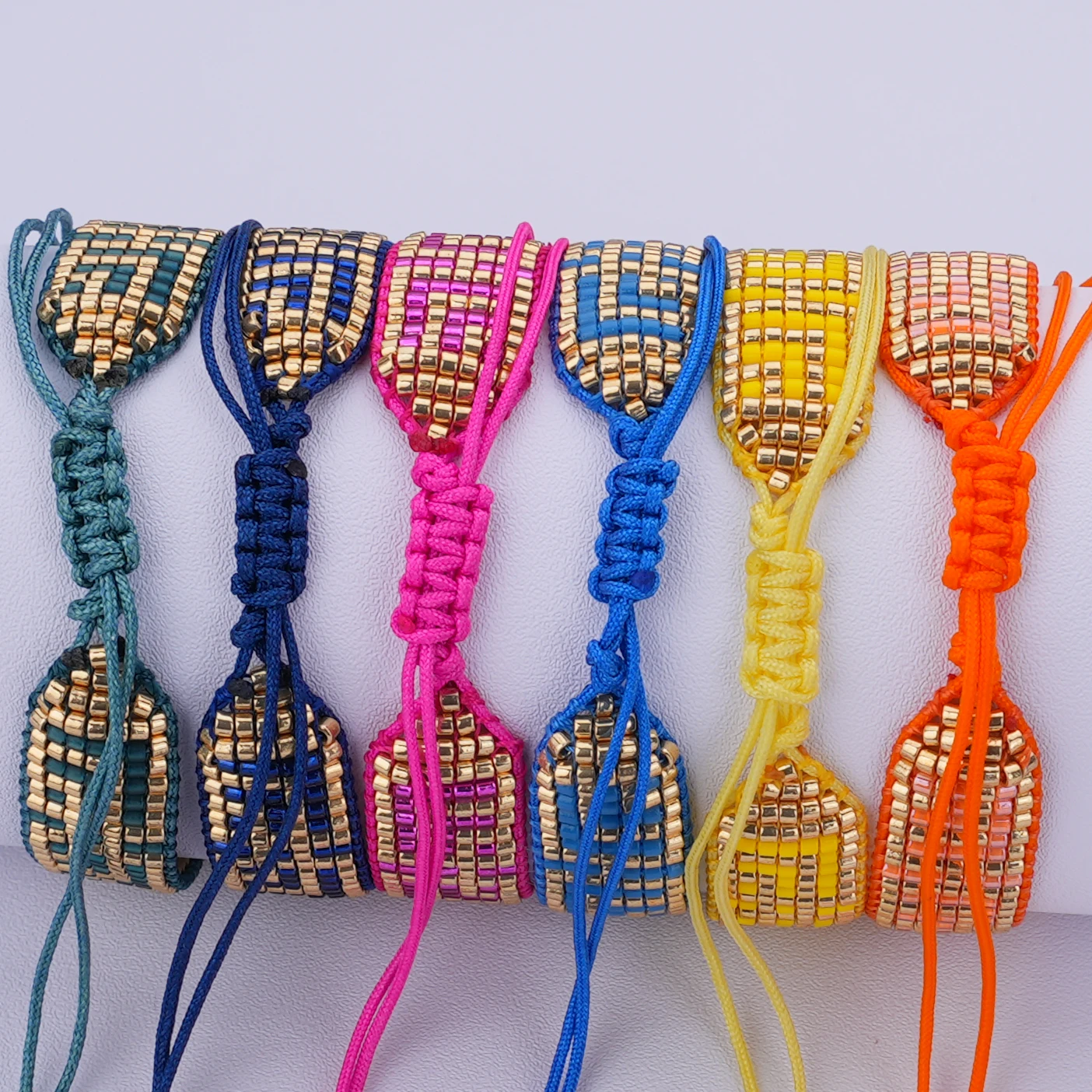 Handmade Mexican Boho Jewelry Woven Seed Beaded Pulsera Miyuki Bracelet Wholesale For Women