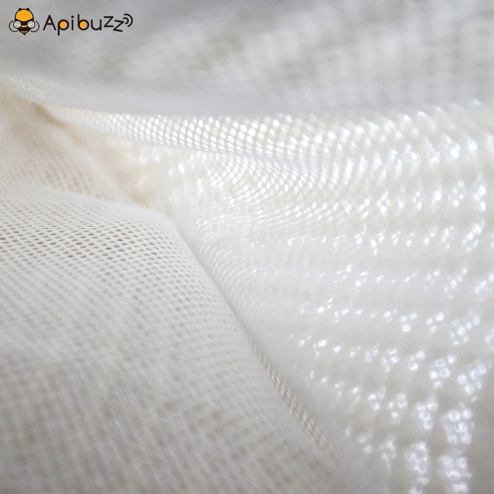 Heavy Duty 3-Layer Breeze Mesh Ventilated Beekeeper Jacket with Hood Hat and Veil - Bee Keeper Suit - Beekeeping Clothing
