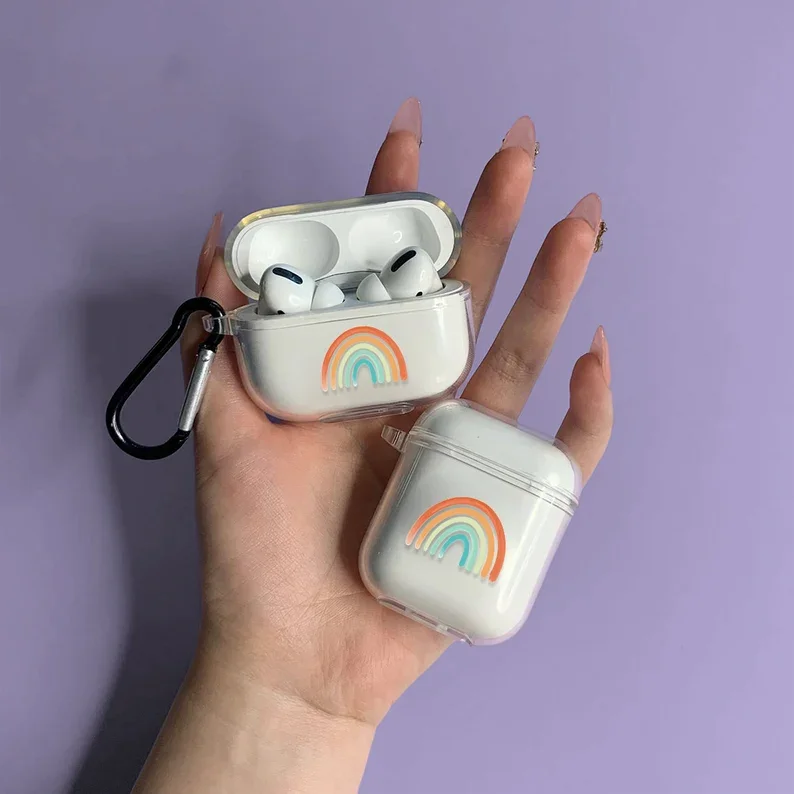 New Arrival Cute Luxury Design Custom Logo Printing Air pod Case Air pods Pro 2 3 Generation Case Earphone Protective Cover