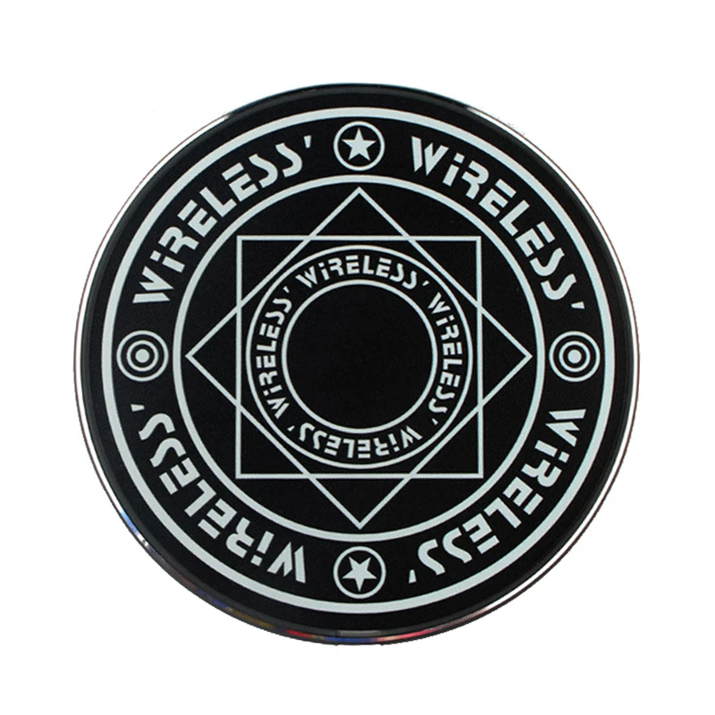 Универсальное беспроводное зарядное устройство Magic Circle 10 Вт беспроводная Быстрая зарядка для iPhone X XS 8 Samsung S8 S9