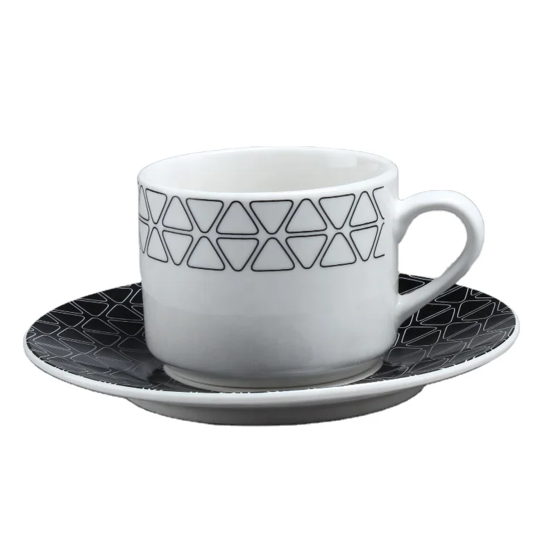 bulk supply fine porcelain coffee cup and saucer ceramic tea cup saucer set
