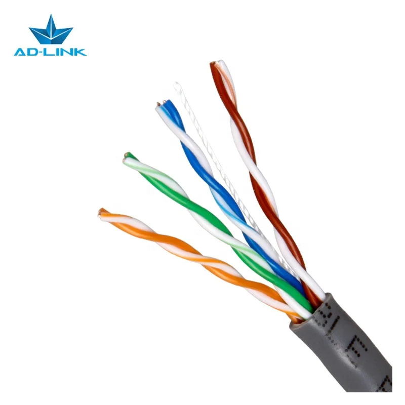 24awg 4 pair indoor cat5 rj45 utp lan network cable 1000ft per roll price ethernet cable cat5e