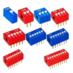 Industry sales MST  DIP switches SMD 2.54mm standard type 4 pin dip switch
