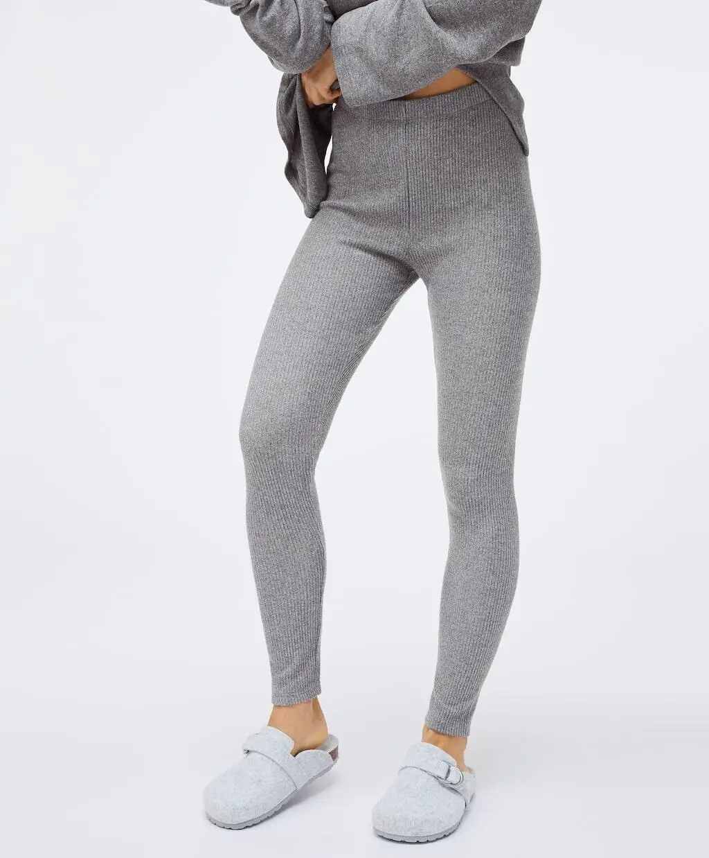 MGOO Customized  Super Soft  Cotton Lounge Wear Women Long Sleeve Hoodie Set Ladies Leisure Legging Sleepwear