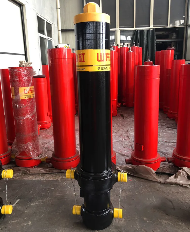 
4TG-E160X3800ZZ Telescopic Tipper Under Body Hydraulic Jack/Cylinder 