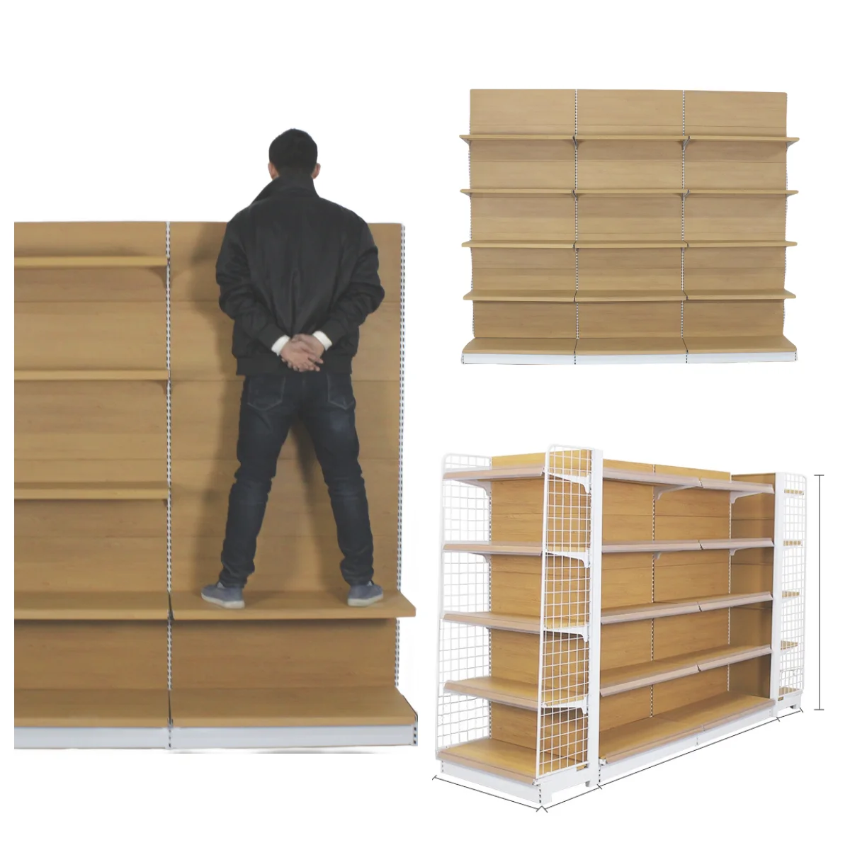 strong grocery store shelving supermarket shop display for store