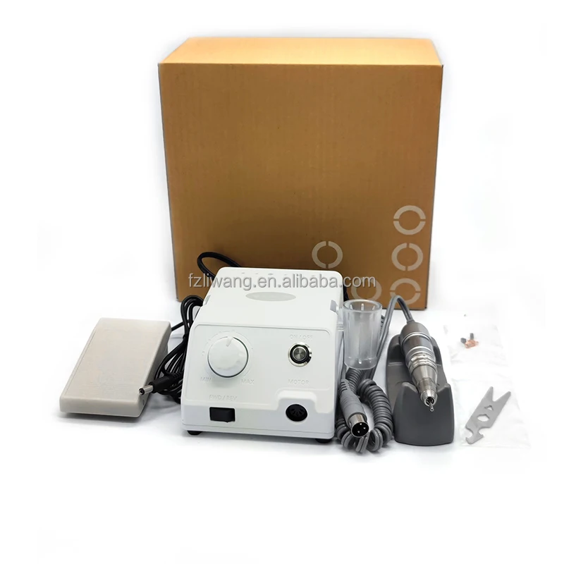 OEM white color zdmarathon M4 SDE H200 Light Weight Handpiece Manicure Micromotor 30000 Rpm Nail Drill