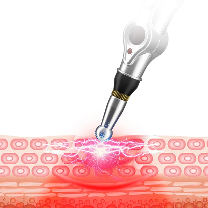 Digital Therapy Acupoint health beauty 9 gears electric meridian acupuncture pen massager