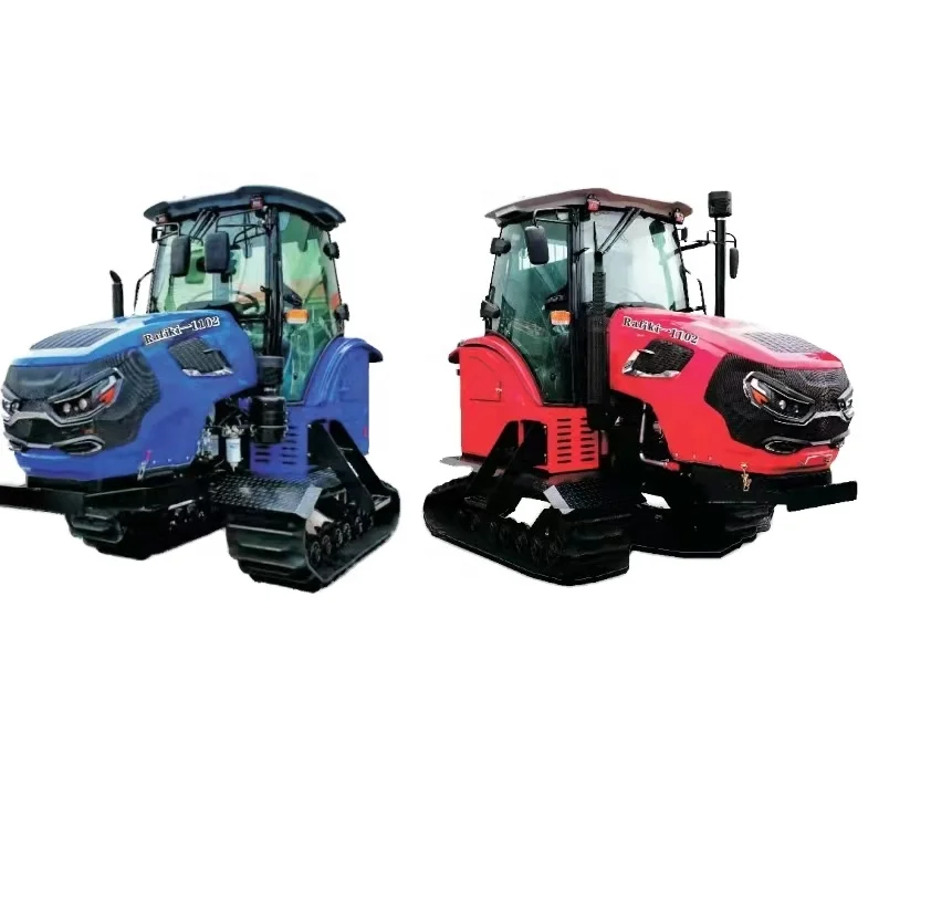 Full hydraulic 90HP 100HP 110HP 120HP hot sales mini crawler tractors used for paddy field and dry field