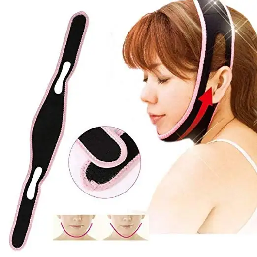 Anti snore sleep deep guard stopper aid device adjustable chin strap