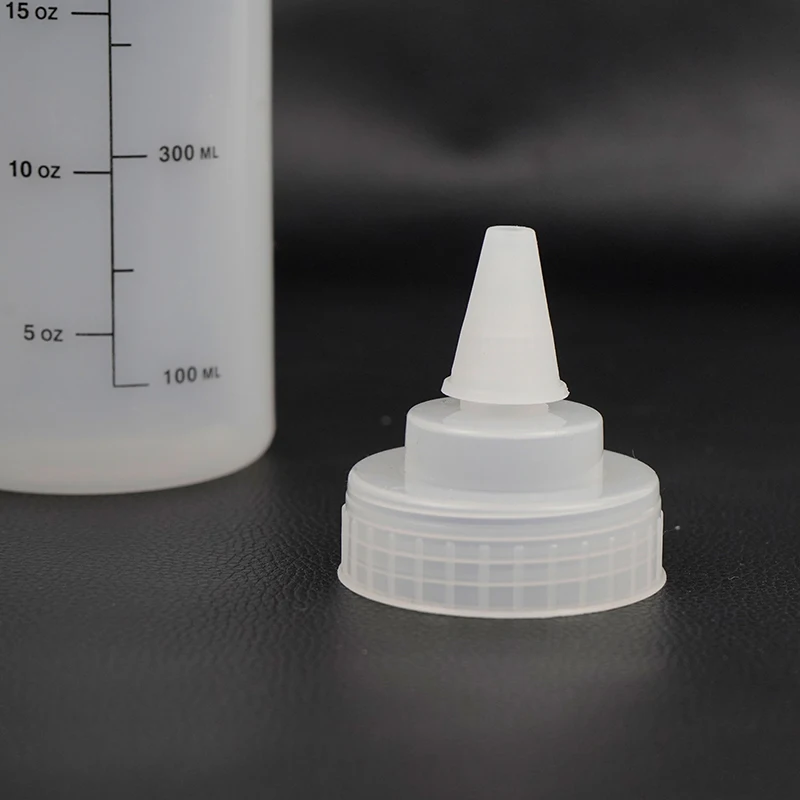 16oz 32oz Plastic Squeeze Bottle BBQ Sauce Chili Tabasco Soy Sauce Squeeze Bottle For Ketchup