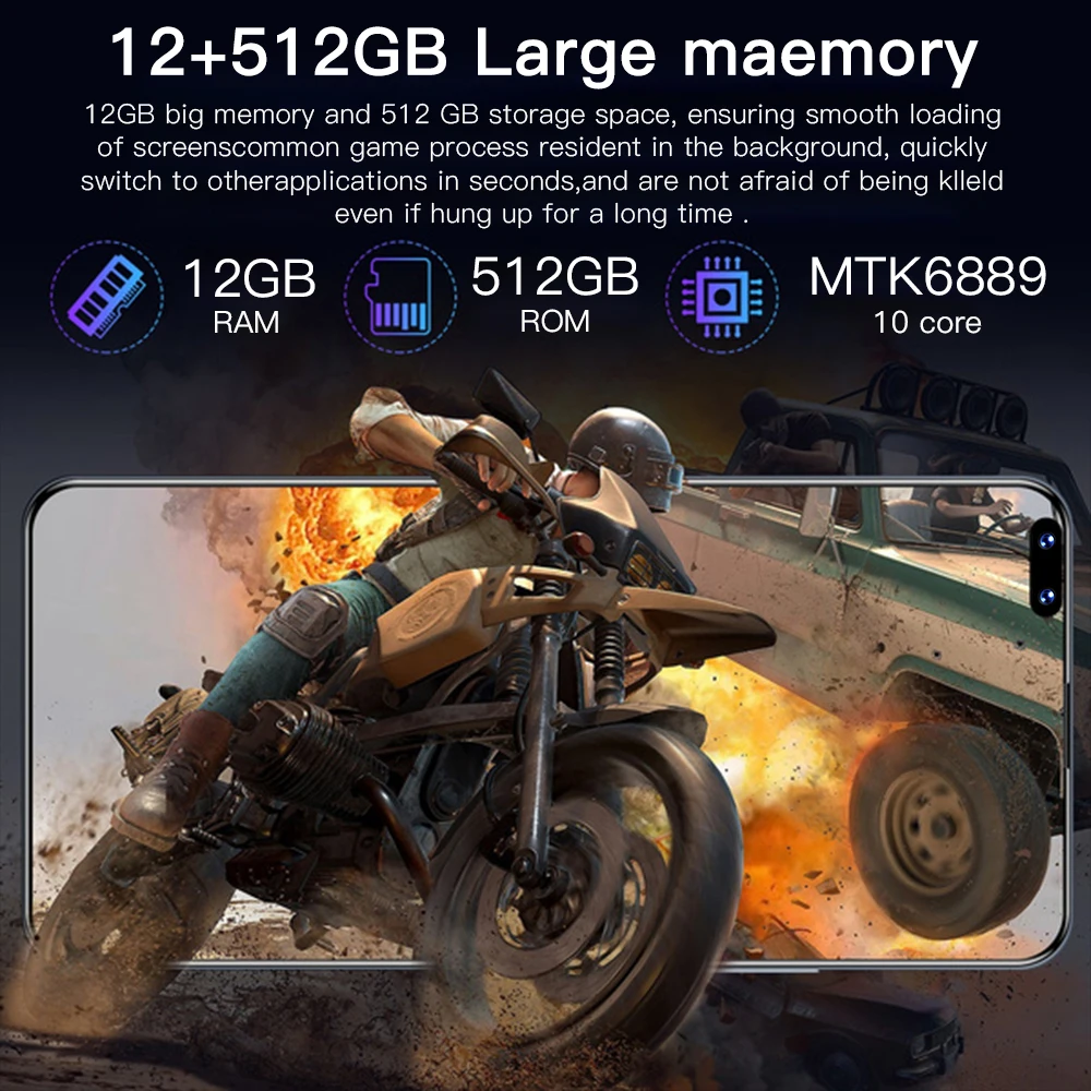  Mate 40 Pro 5G Android 10 0 смартфон 12G + 512 Гб мобильный телефон 7 3 дюймов Mate40 мобильные