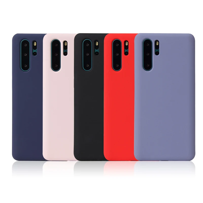 Suitable for huawei Mate30Pro liquid silicone mobile phone case p30pro protective case full package soft and ultra-thin