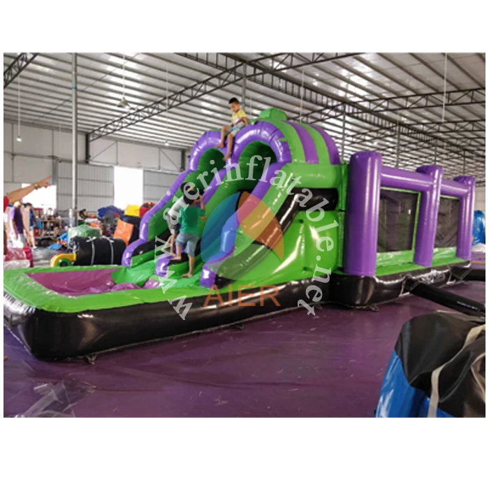 combo slide inflatable jumper bounce jumping bouncy castle inflatable bounce house with water slide