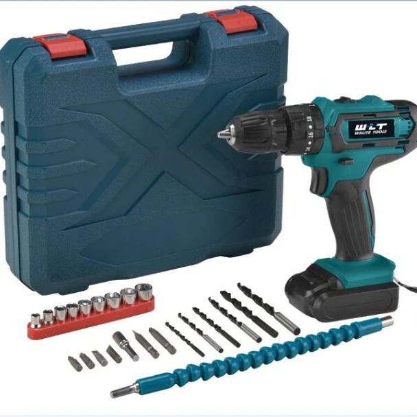 
High quality electric hand drill, cordless drill 21V 1300Ah varied speed power tools 
