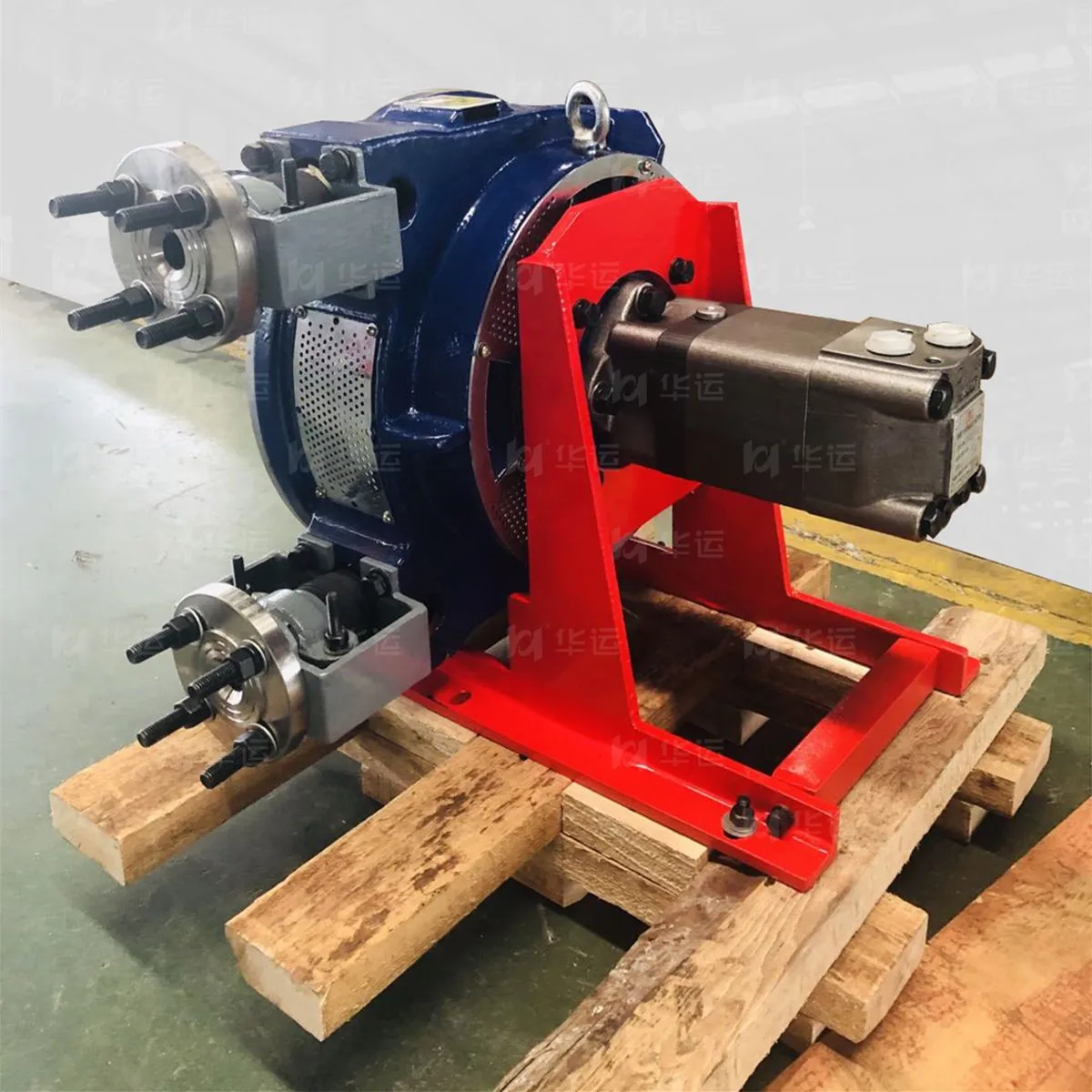 Hydraulic motor industrial peristaltic hose pump