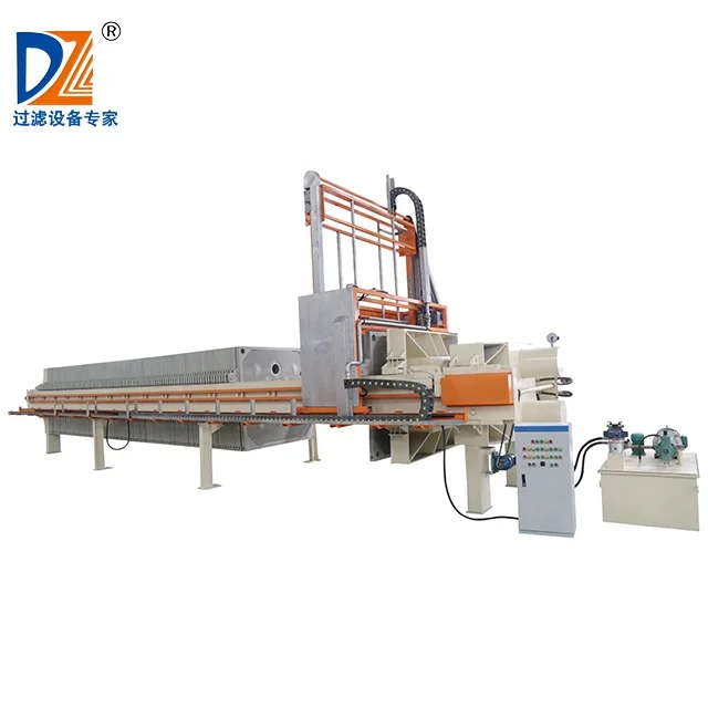 
Shanghai Dazhang Program controlled automatic filter press machine for water treatment filter machine price 