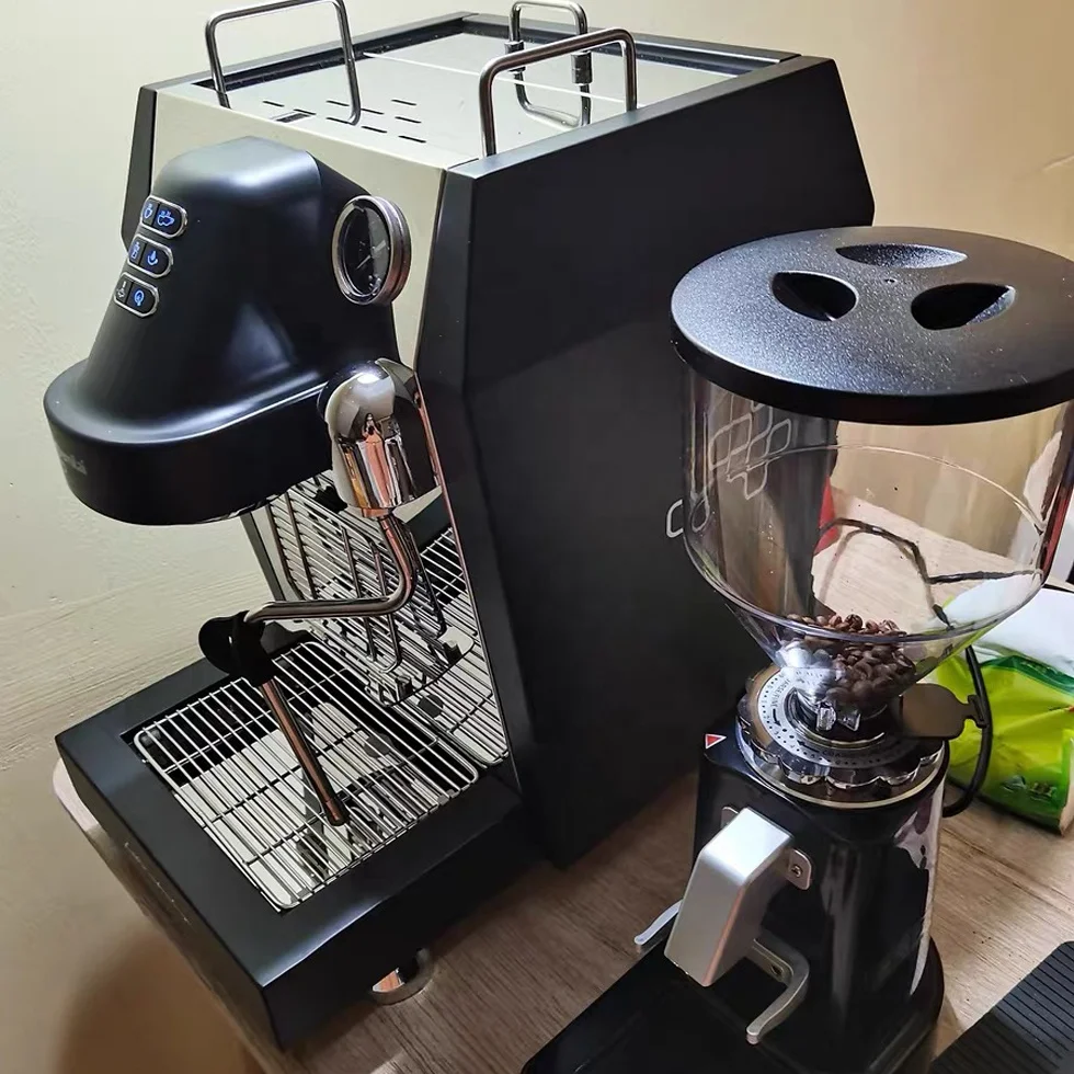 multi-function Commercial Espresso coffee machine and grinder