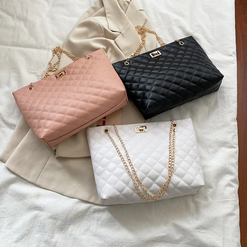2023 Diamond shopping bag manufacturers wholesale single shoulder cross women coin tote handbag