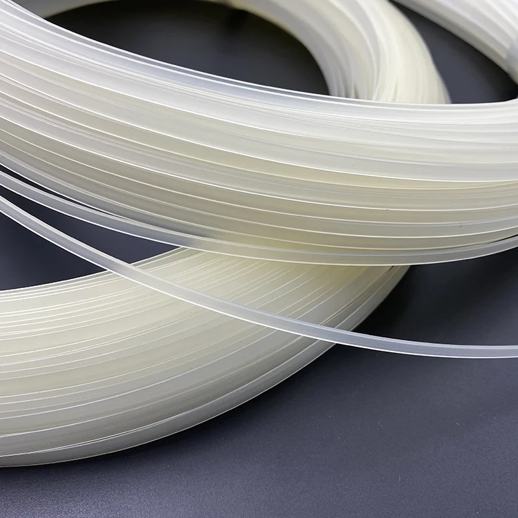 Milky White Plastic Collar Stay Plastic pvc Collars Transparent Plastic Bone