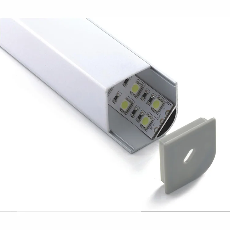 
Aluminium Corner LED Profile 45 Degree Linear Corner Alu Led Profile For Led Strip 