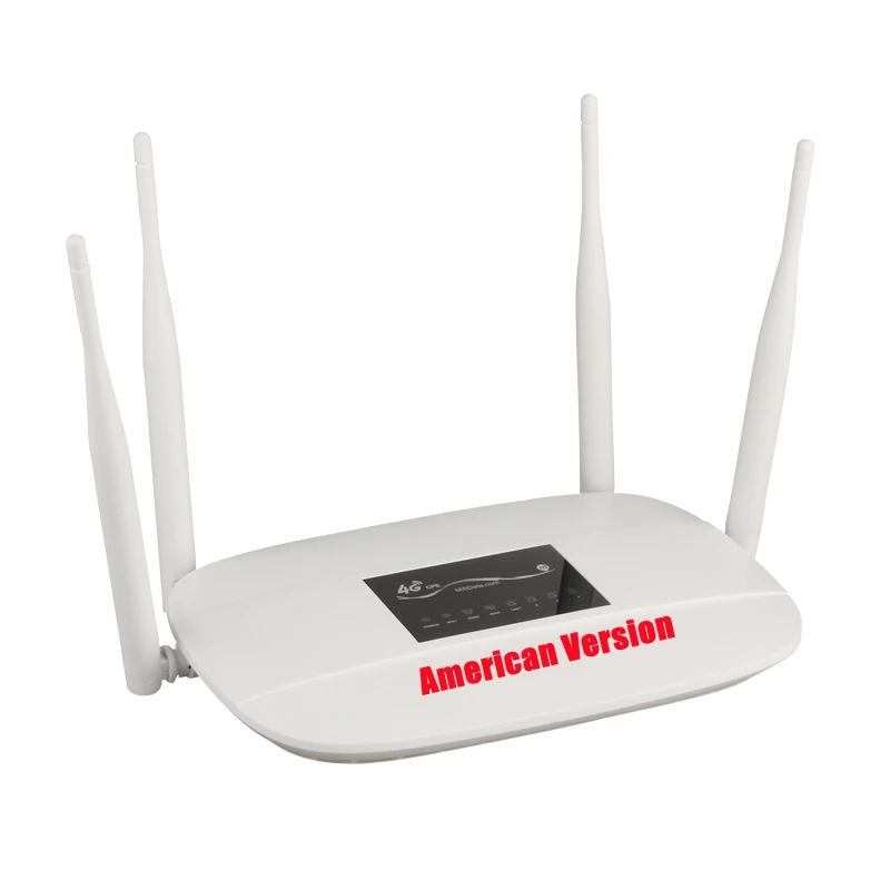 
Многомодовый многополосный Внутренний 4G LTE CPE CAT4 WiFi MIMO 2*2 300 Мбит/с Hotshot маршрутизатор со слотом для sim-карты для максимального доступа к 32 пользователям 
