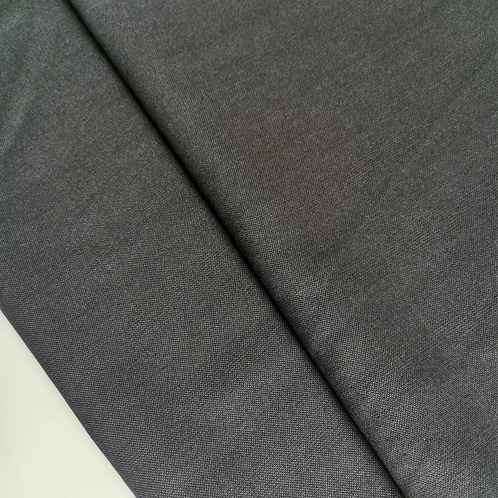 Wholesale check yarn dyed woven fabric worsted tweed fabric blended tweed fabric  for suit